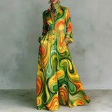 Arlena | Structured Button Maxi Dress
