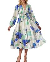 Corrine | Soft Floral Everyday Midi Dress