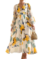 Corrine | Soft Floral Everyday Midi Dress