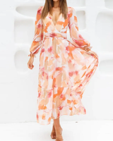 Corrine | Soft Floral Everyday Midi Dress