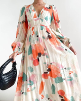 Corrine | Soft Floral Everyday Midi Dress