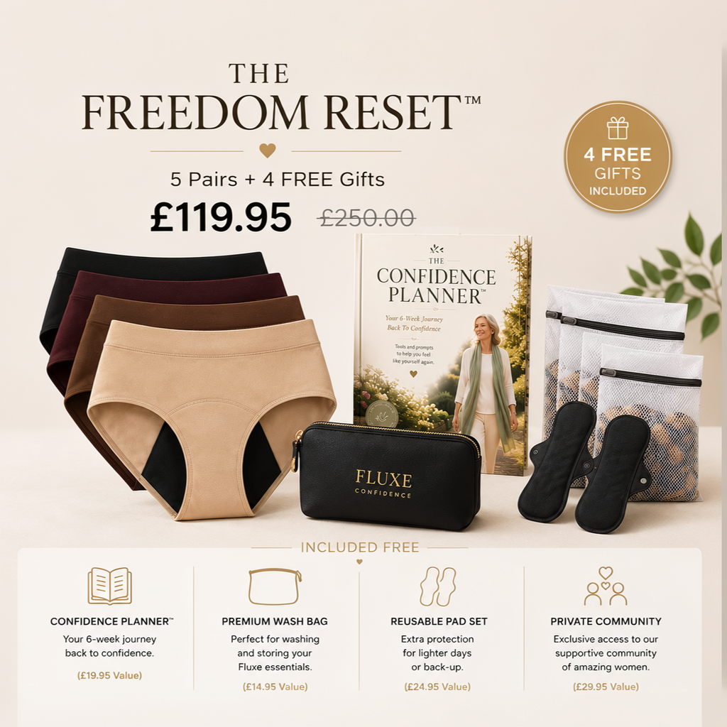 Fluxe™ | 100% Leak-Proof Underwear That Won't Let You Down