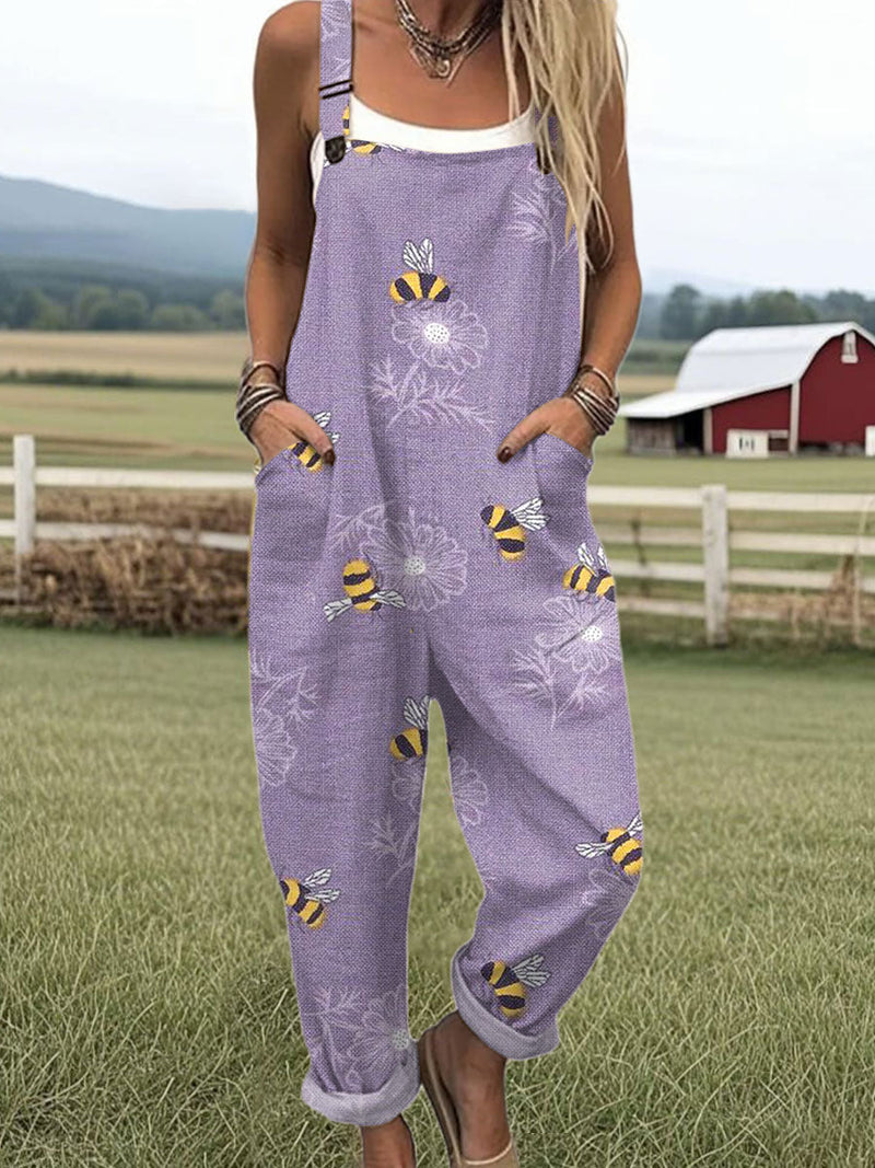 Fanny | Bee Blossom Dungarees