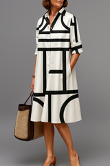 Diana™ | Sophisticated Midi Dress