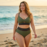 Tummy Control High-Waist Bikini Set