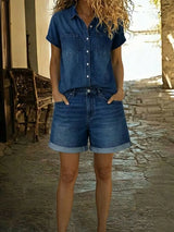 Stephanie™ | Robe décontractée en jean
