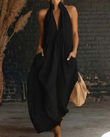 Santorini | Breezy Holiday Maxi Dress