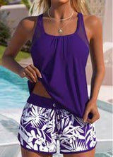 Supportive Flowy Swim Dress Set