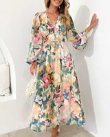 Corrine | Soft Floral Everyday Midi Dress