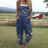 Denim Daisy Dungarees