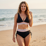 Ruched Tummy Control Bikini Set