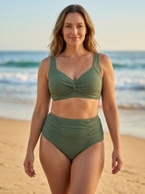 Supportive Ruched Bikini Set