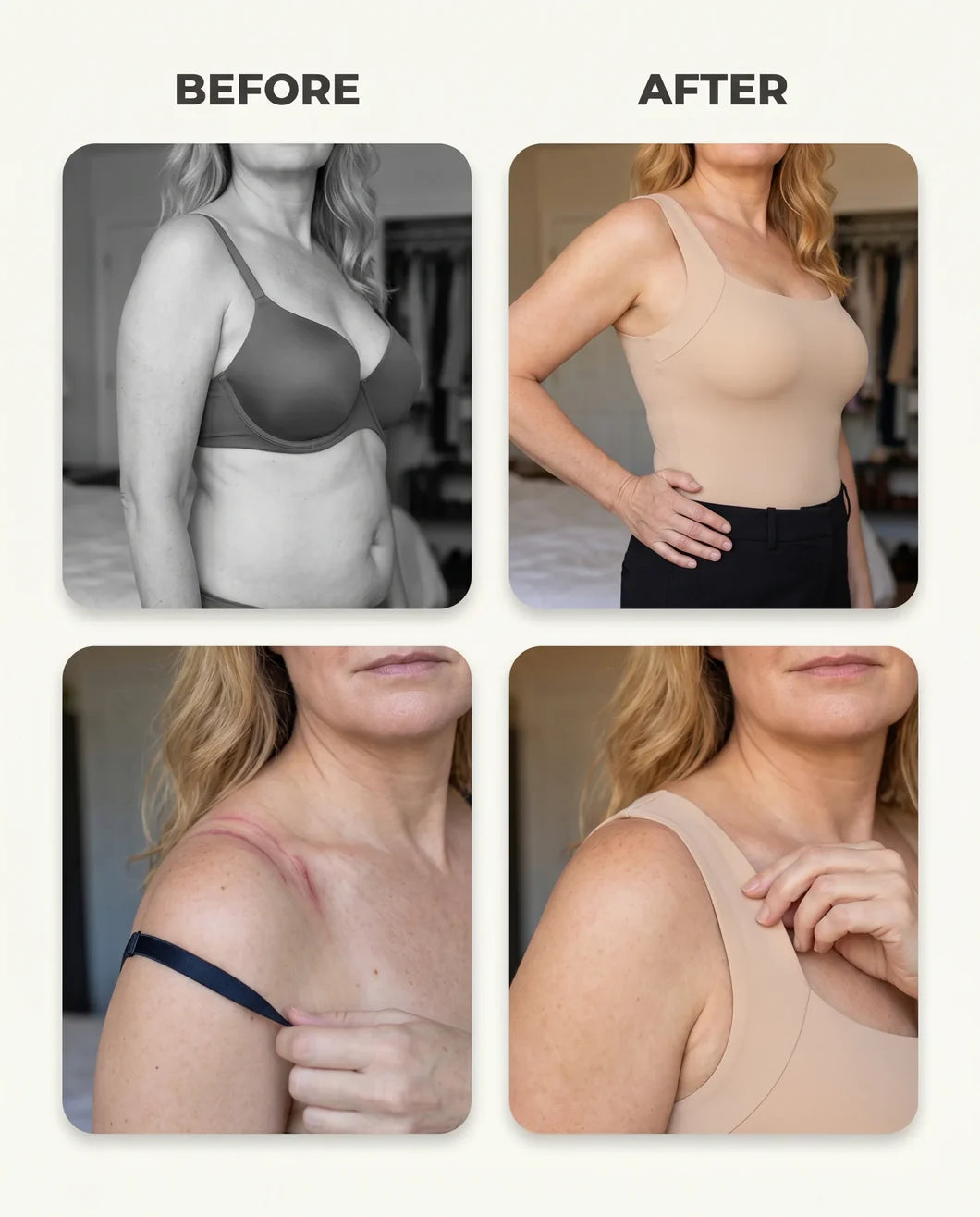 Rosemary's Built-In Bra Comfort Shaper Tank