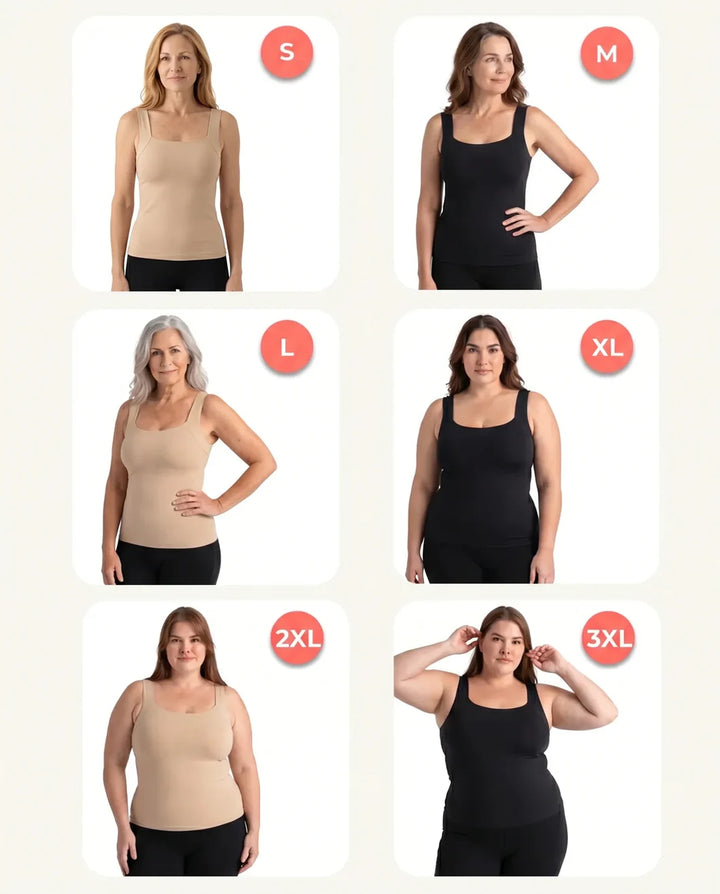 Rosemary's Built-In Bra Comfort Shaper Tank