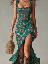 Aveline | Bohemian Flow Maxi Dress