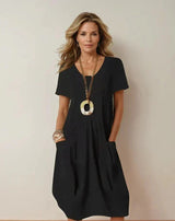 Oriane™ | Fluid Casual Maxi Dress