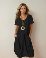 Oriane™ | Fluid Casual Maxi Dress