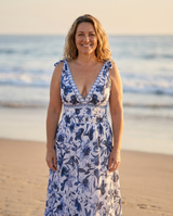 Floral Tummy-Control Swim Dress Set