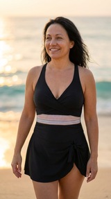 Supportive Tummy-Control Swim Dress
