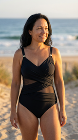 Supportive Ruched Shaping Swimsuit