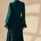 Seraphina | Elegant Pleated Occasion Dress