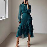 Seraphina | Elegant Pleated Occasion Dress