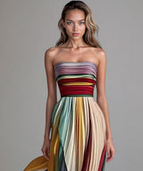 Talma™ | Effortless Strapless A-Line Dress