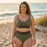 Tummy Control High-Waist Bikini Set